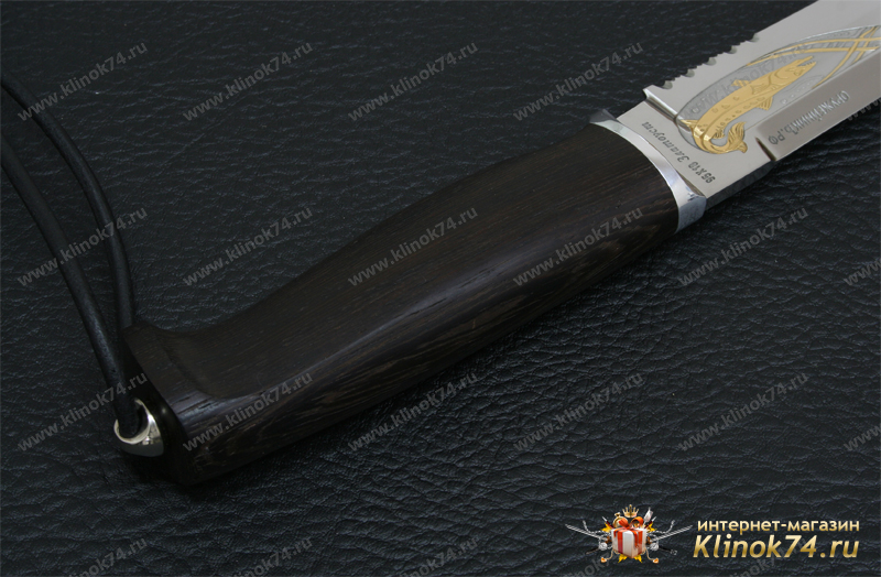 Нож Барракуда престиж (95Х18, Граб, Алюминий)