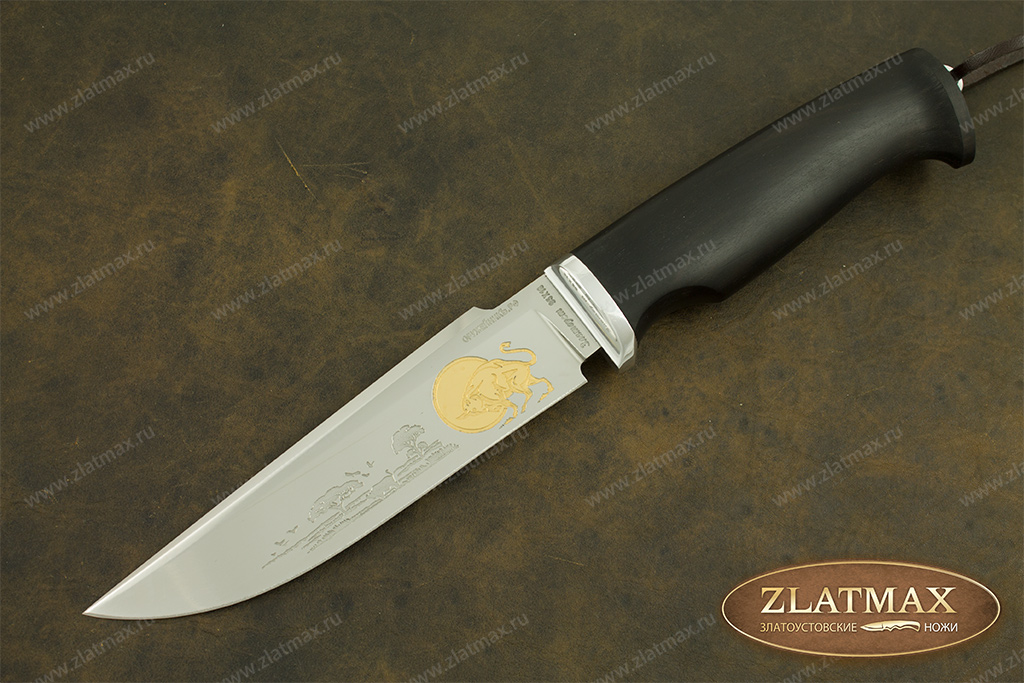 Нож Барс (Сафари) (95Х18, Граб, Алюминий)