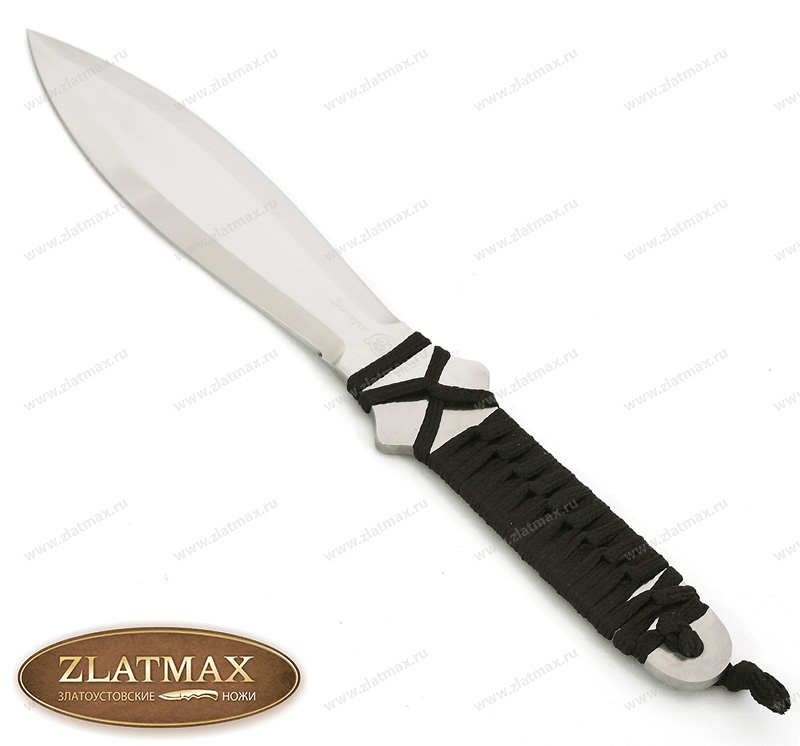 Нож Удар (40Х10С2М, Обмотка/Стальная)