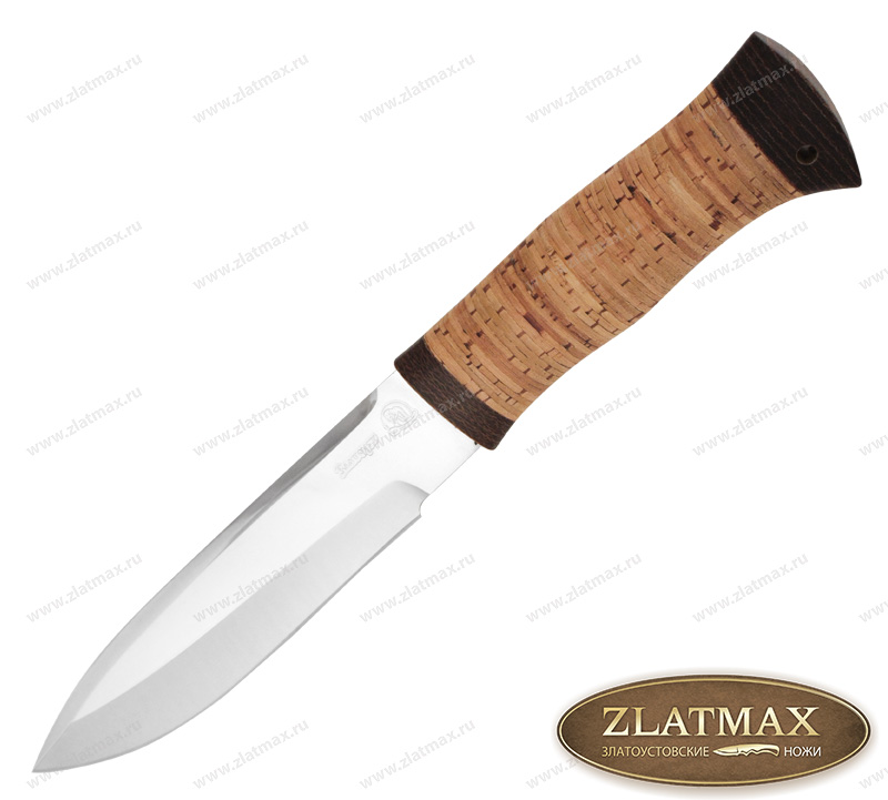 Нож FOX 3 (40Х10С2М, Наборная береста, Текстолит)
