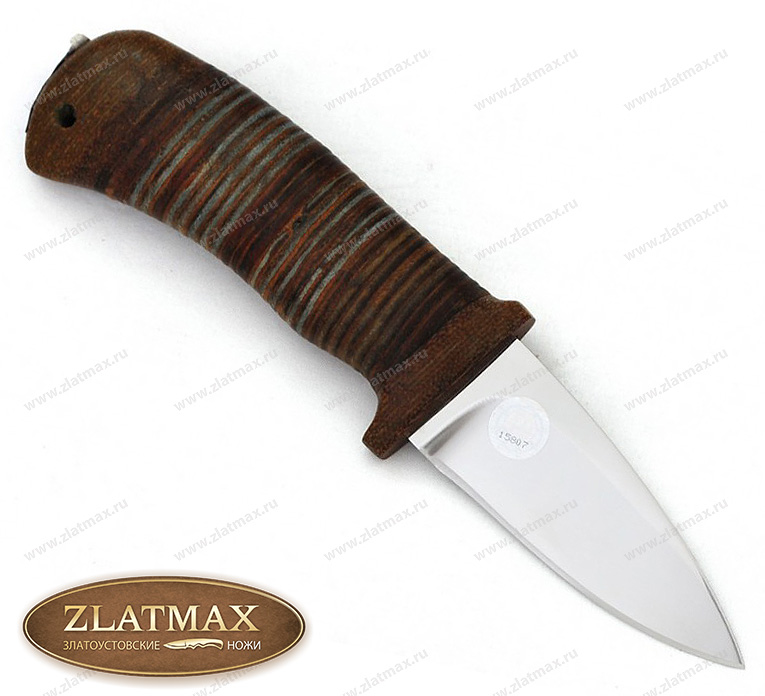 Нож Messer (40Х10С2М, Наборная кожа, Текстолит)