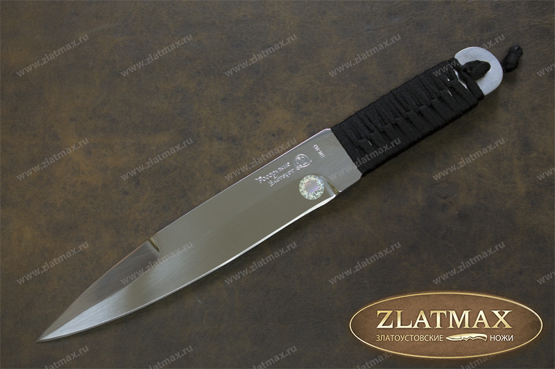 Нож Игла 2 (40Х10С2М, Обмотка/Стальная)