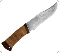 Нож Волкодав (40Х10С2М (ЭИ-107), Наборная береста, Текстолит)