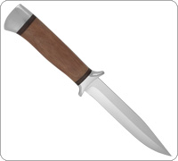 Нож Разведчик (40Х10С2М (ЭИ-107), Орех, Алюминий)