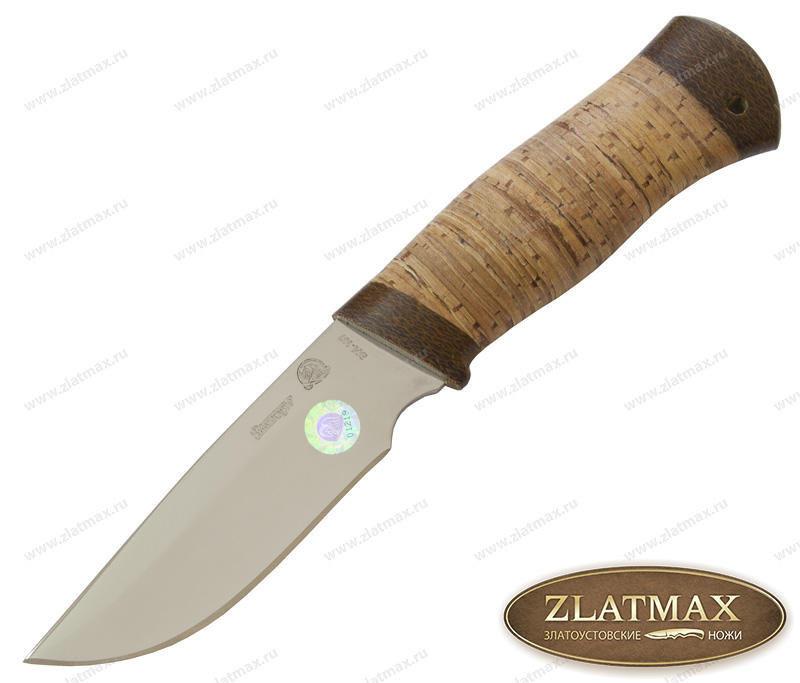 Нож Сталкер 2 (40Х10С2М, Наборная береста, Текстолит) фото-01