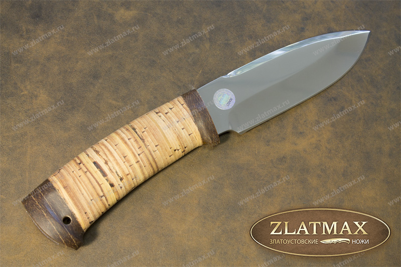 Нож Кадет (40Х10С2М, Наборная береста, Текстолит)