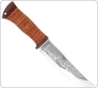 Нож Атаман (40Х10С2М (ЭИ-107), Наборная береста, Текстолит)