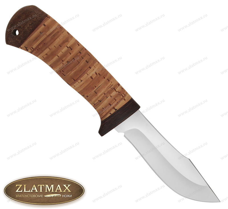 Нож Крот (40Х10С2М, Наборная береста, Текстолит)