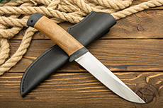 Нож Пикник (40Х10С2М (ЭИ-107), Орех, Текстолит)