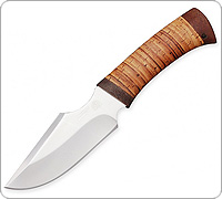 Нож Норд-2 (40Х10С2М, Наборная береста, Текстолит)