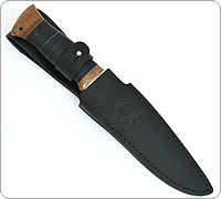 Нож Кайман 2 (40Х10С2М (ЭИ-107), Наборная кожа, Текстолит)