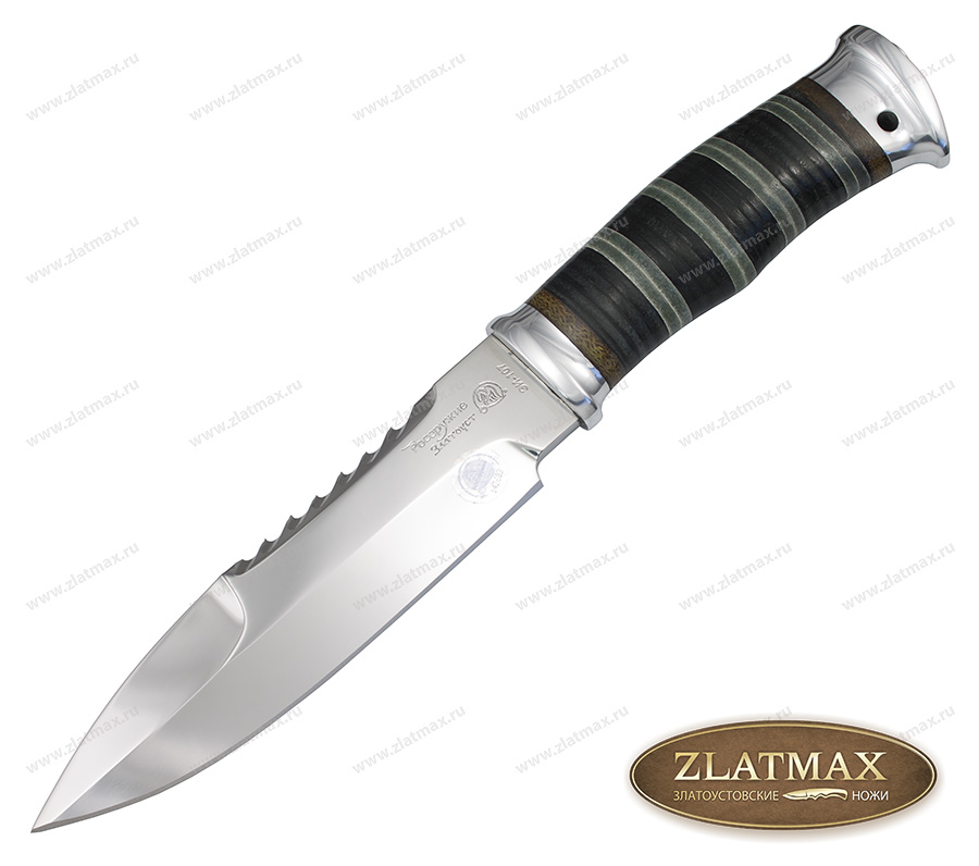 Нож Спас-1 МЧС (40Х10С2М, Комбинированная, Алюминий) фото-01