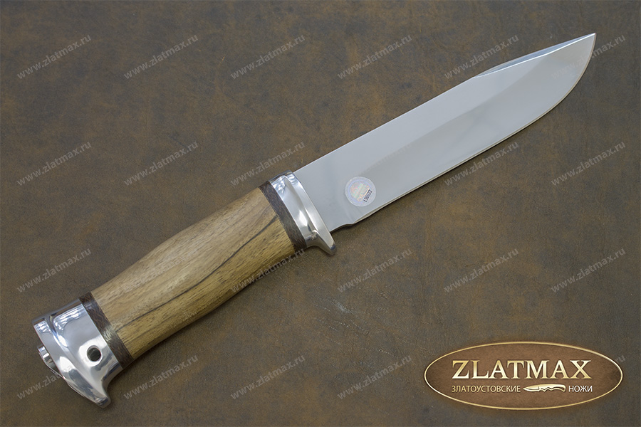 Нож Баджер-2 (95Х18, Орех, Алюминий)
