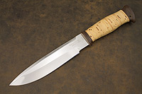 Нож FOX-2 (95Х18, Наборная береста, Текстолит)