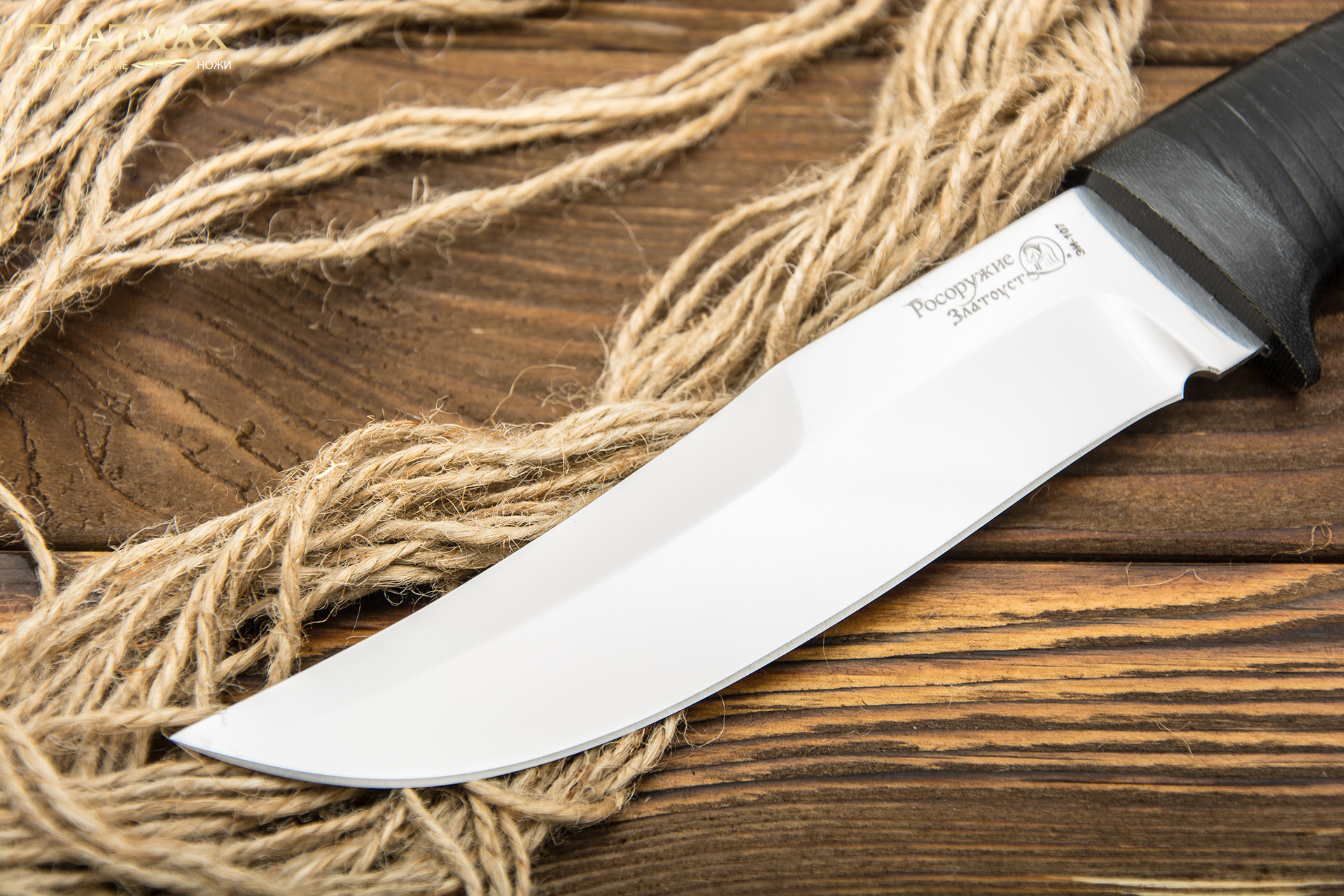 Нож Марал (40Х10С2М, Наборная кожа, Текстолит)