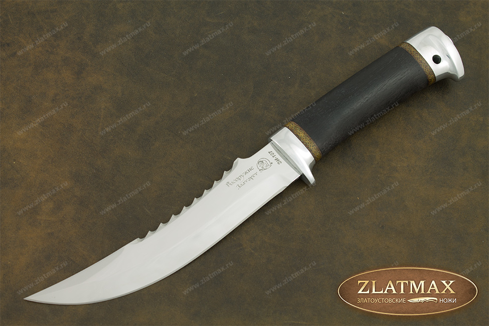 Нож Рыбацкий-1 (40Х10С2М, Граб, Алюминий)