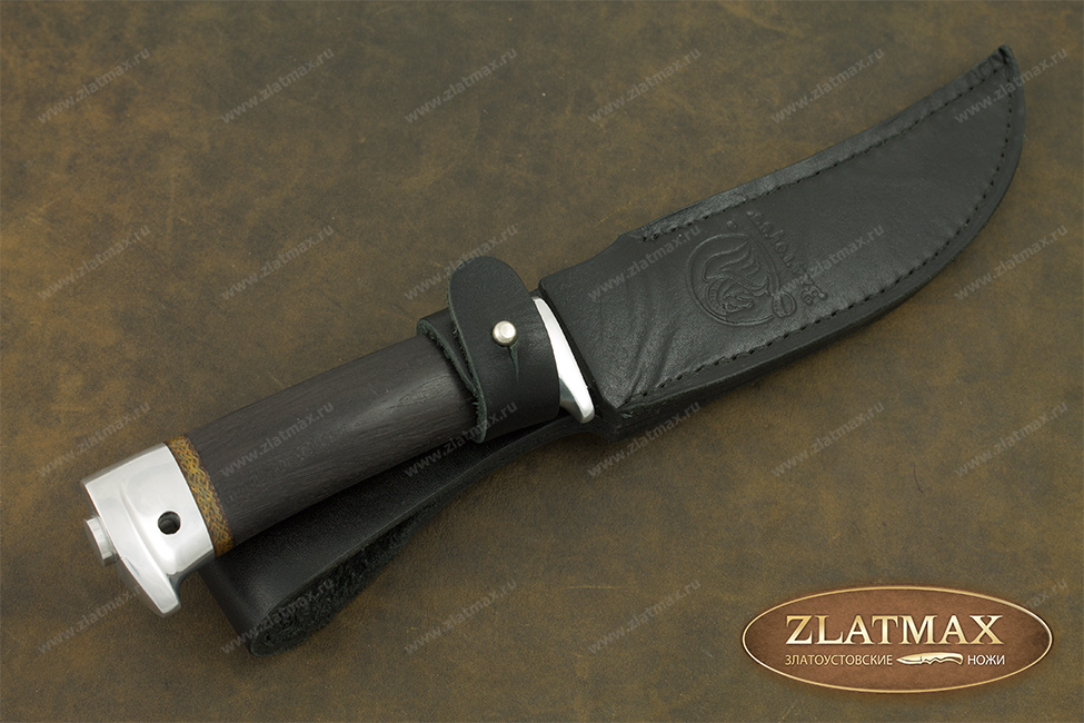 Нож Рыбацкий-1 (40Х10С2М, Граб, Алюминий)