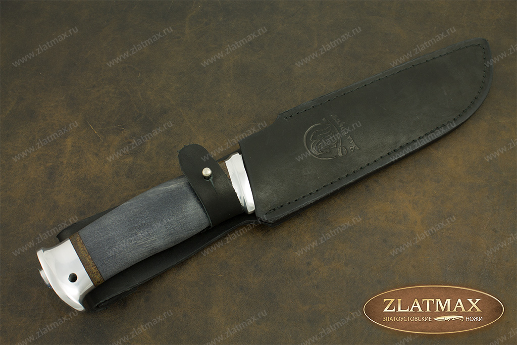 Нож Таежный-2 (95Х18, Стабилизированный кап, Алюминий)