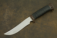 Нож Вепрь-2 (40Х10С2М (ЭИ-107), Наборная кожа, Текстолит)
