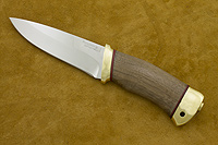 Нож Косотур (40Х10С2М (ЭИ-107), Орех, Латунь)