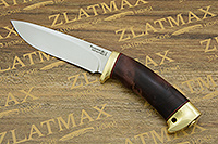 Нож Артыбаш (95Х18, Стабилизированный кап, Латунь)