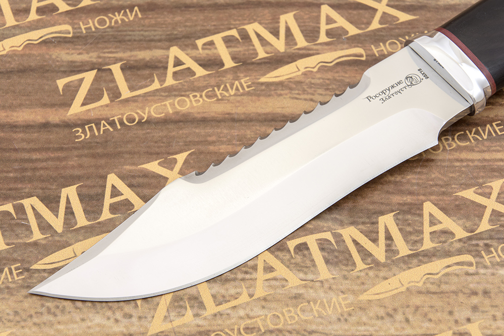 Нож Тайга (40Х10С2М, Граб, Алюминий)