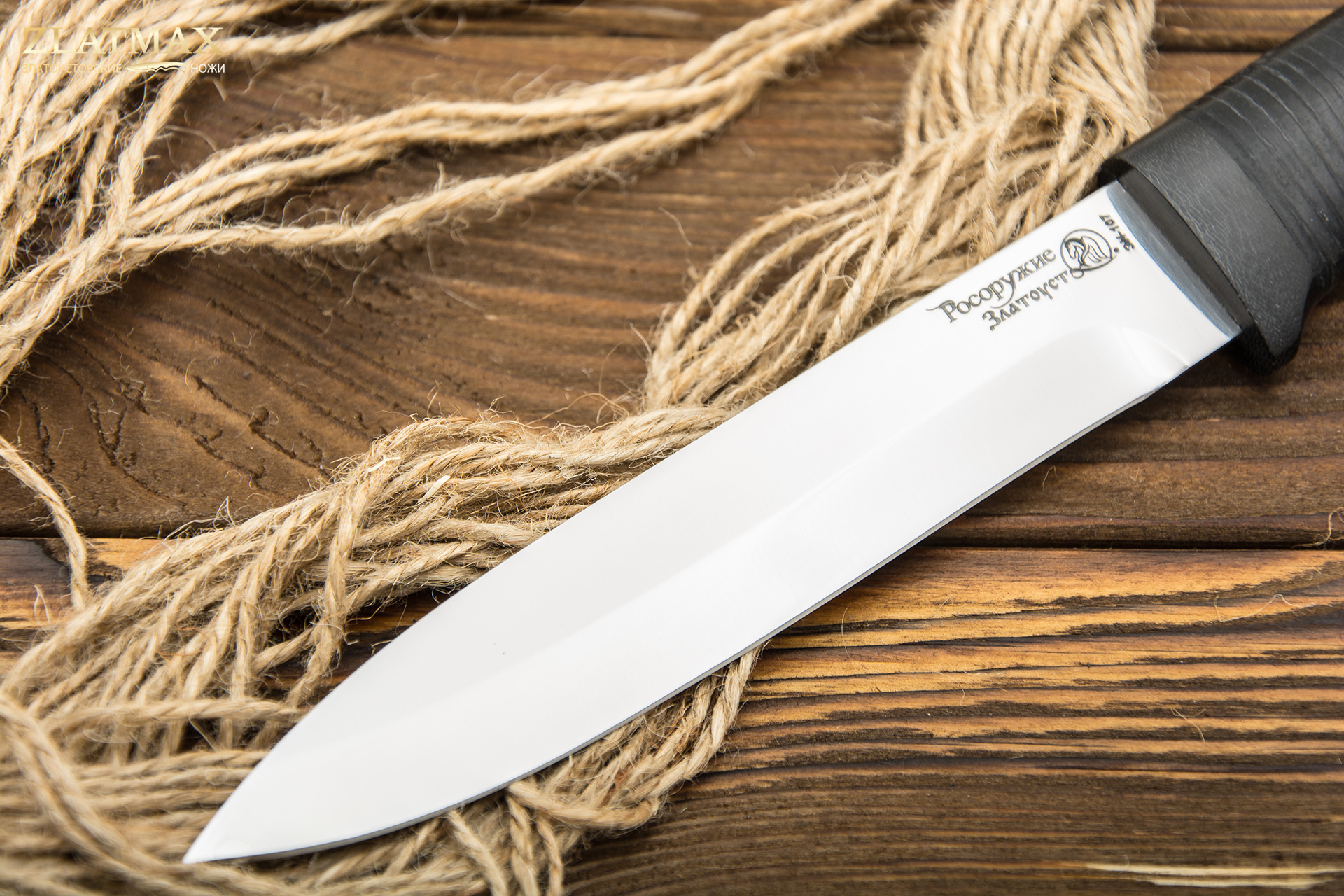 Нож Попутчик (40Х10С2М, Наборная кожа, Текстолит)