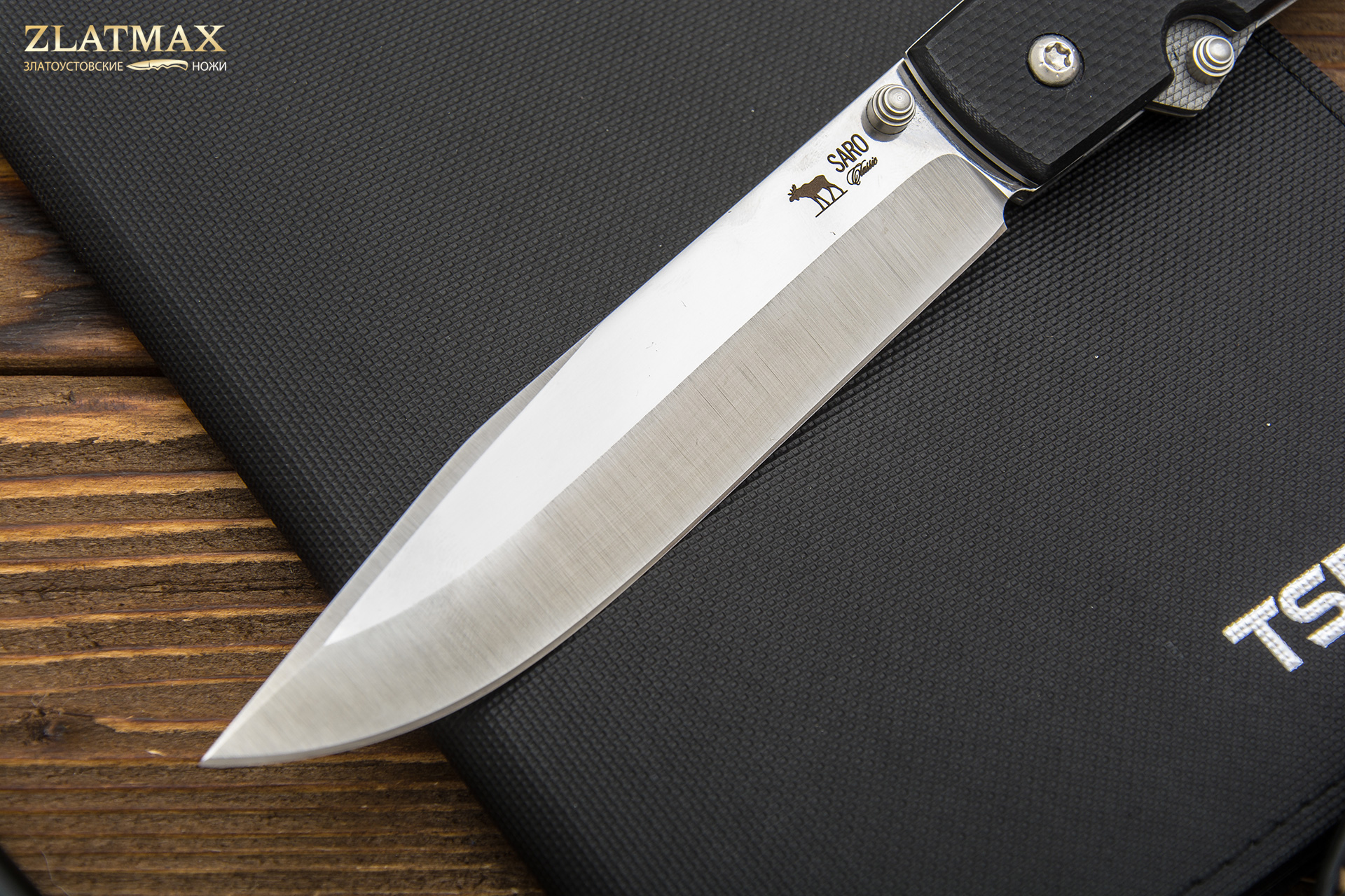 Нож складной WILD WEST (K110 Böhler, Накладки G10 Черный)