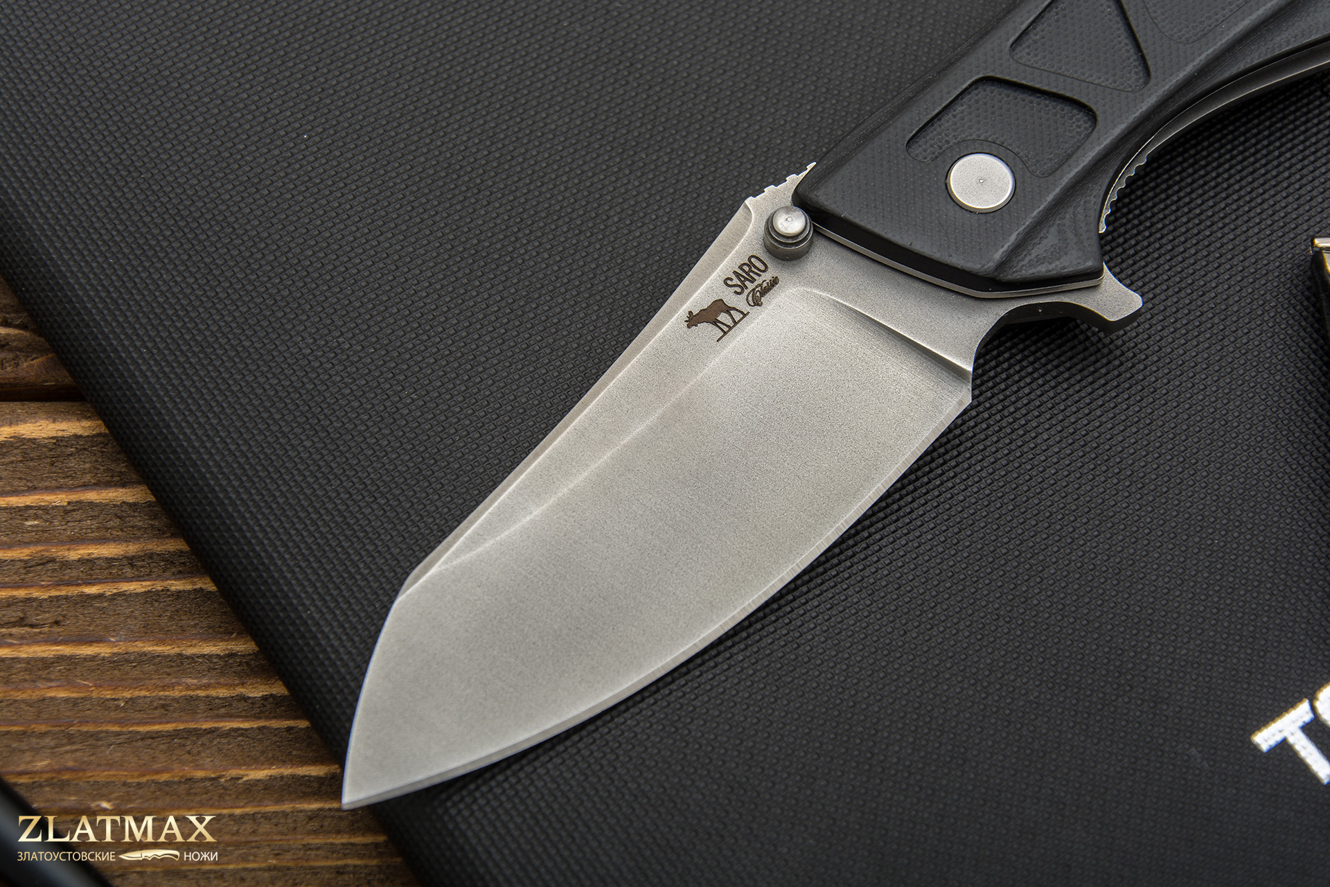 Нож Складной Багира FOLDS (ELMAX, Накладки G10 Черный)