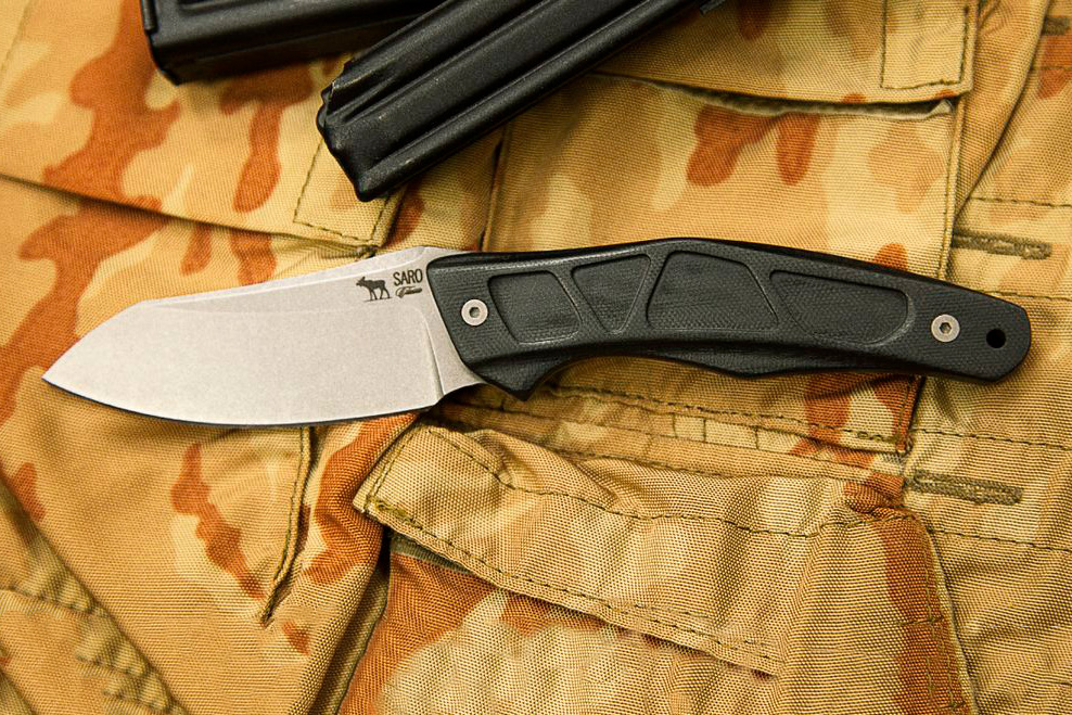 Тактический нож «Багира FIX» (K110 Böhler, G10, Обработка клинка Stonewash) фото-01