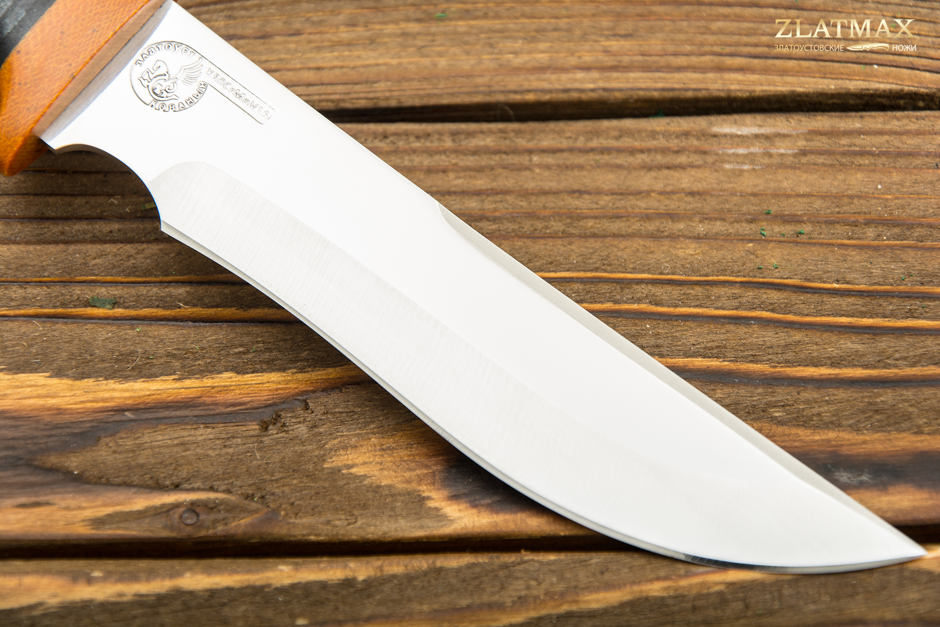 Нож НС-17 (X50CrMoV15, Наборная кожа, Текстолит)