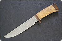 Ножи Стиль-М купить в Чебоксарах: Нож туристический НС-19 (X50CrMoV15, Наборная береста, Текстолит)