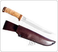Нож туристический НС-43 (40Х10С2М (ЭИ-107), Наборная береста, Текстолит)