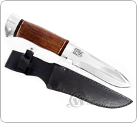 Нож охотничий НС-40 (X50CrMoV15, Орех, Алюминий)