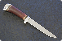 Нож туристический НС-43 (X50CrMoV15, Берёзовый кап, Алюминий)
