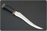 Нож охотничий НС-45 (X50CrMoV15, Наборная кожа, Текстолит)
