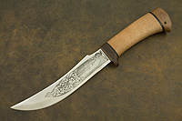Нож НС-22 (X50CrMoV15, Орех, Текстолит)
