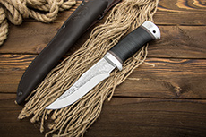 Ножи Стиль-М купить в Нижнем Новгороде: Нож НС-52 (X50CrMoV15, Наборная кожа, Алюминий)