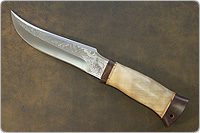 Нож НС-50 (X50CrMoV15, Орех, Текстолит)
