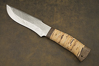 Нож охотничий НС-24 (40Х10С2М (ЭИ-107), Наборная береста, Текстолит)