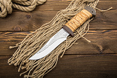 Ножи Стиль-М купить в Нижнем Новгороде: Нож НС-52 (X50CrMoV15, Наборная береста, Текстолит)