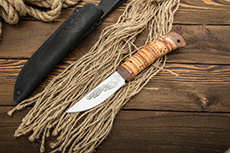 Ножи Стиль-М купить в Чебоксарах: Нож НС-71 (X50CrMoV15, Наборная береста, Текстолит)