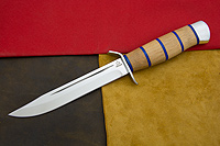 Нож Разведчика (95Х18, Комбинированная, Алюминий)