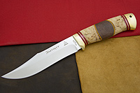 Нож Койот Люкс (95Х18, Комбинированная, Латунь)