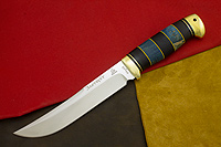 Нож Випер Люкс (95Х18, Комбинированная люкс, Латунь)