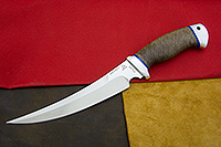 Нож Гюрза (95Х18, Орех, Алюминий)