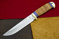 Нож Пустельга (95Х18, Комбинированная, Латунь)