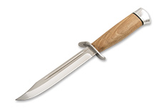 Нож Разведчика (95Х18, Орех, Нержавеющая сталь, Алюминий)