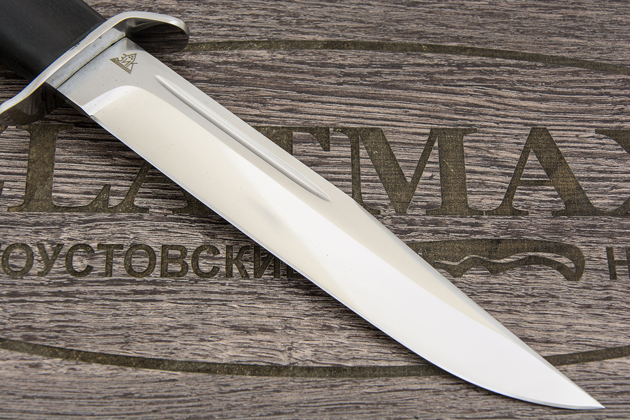 Нож Воин (95Х18, Граб, Алюминий)