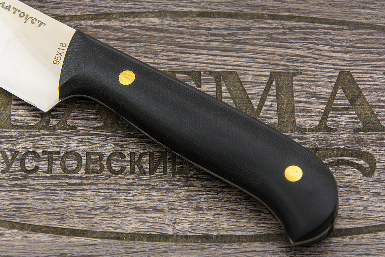 Нож Домашний ЦМ (95Х18, Накладки текстолит)